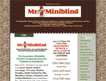 Tablet Screenshot of mrminiblind.net
